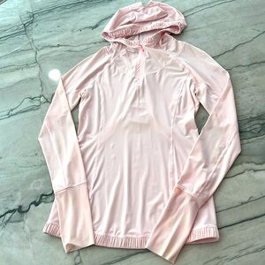 Lululemon UV Protection Women’s Pink Lightweight Long Sleeve Hoodie